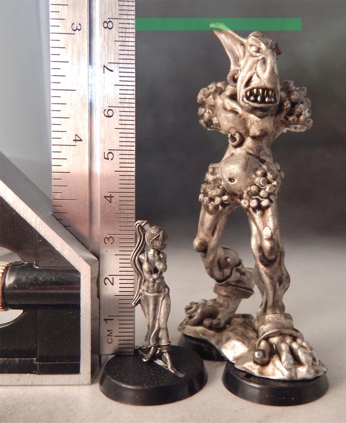 Big Bastard Troll Scale Shot